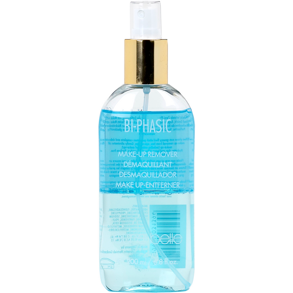 Biphasic makeup remover