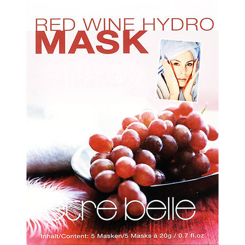 Red Wine Hydro Mask 5pcs REF: 3566